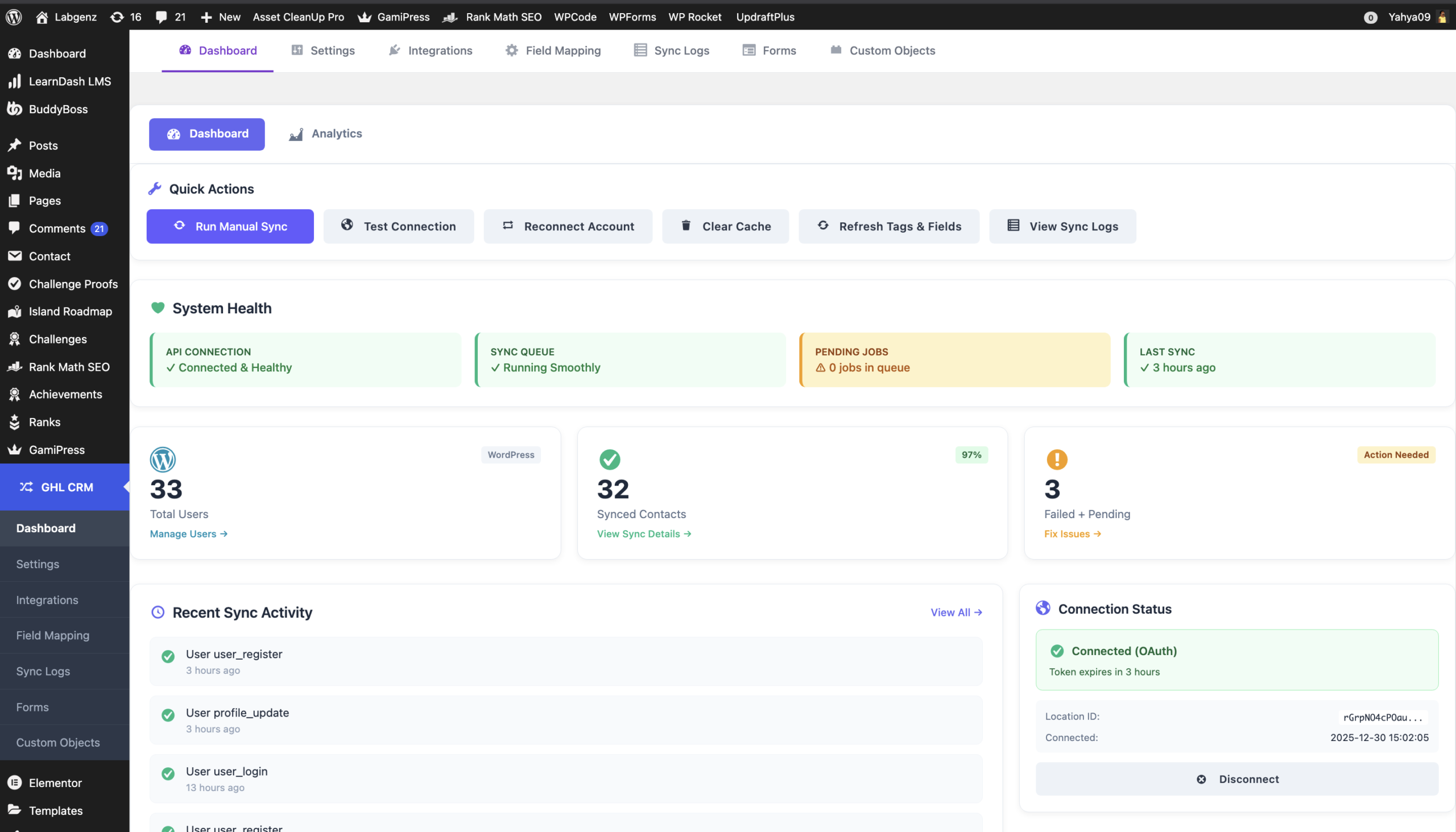 GoHighLevel CRM Integration
